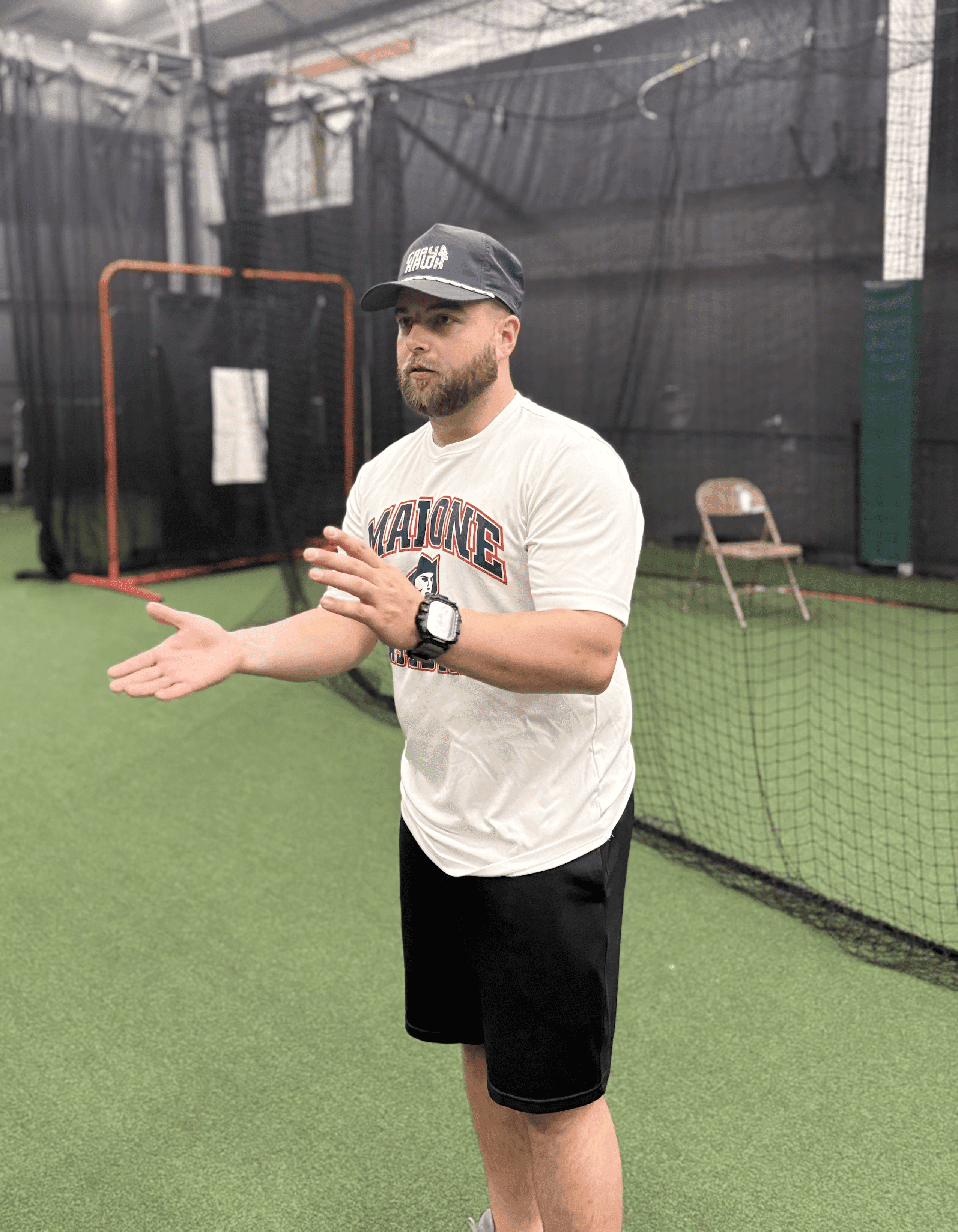 Devin Brown, head coach at Brown Baseball Performance